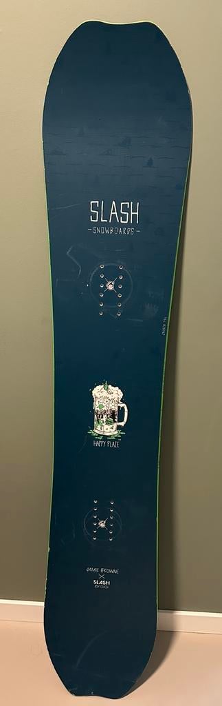 Slash snowboard - happy place, Sport en Fitness, Snowboarden, Ophalen of Verzenden, Gebruikt, Board