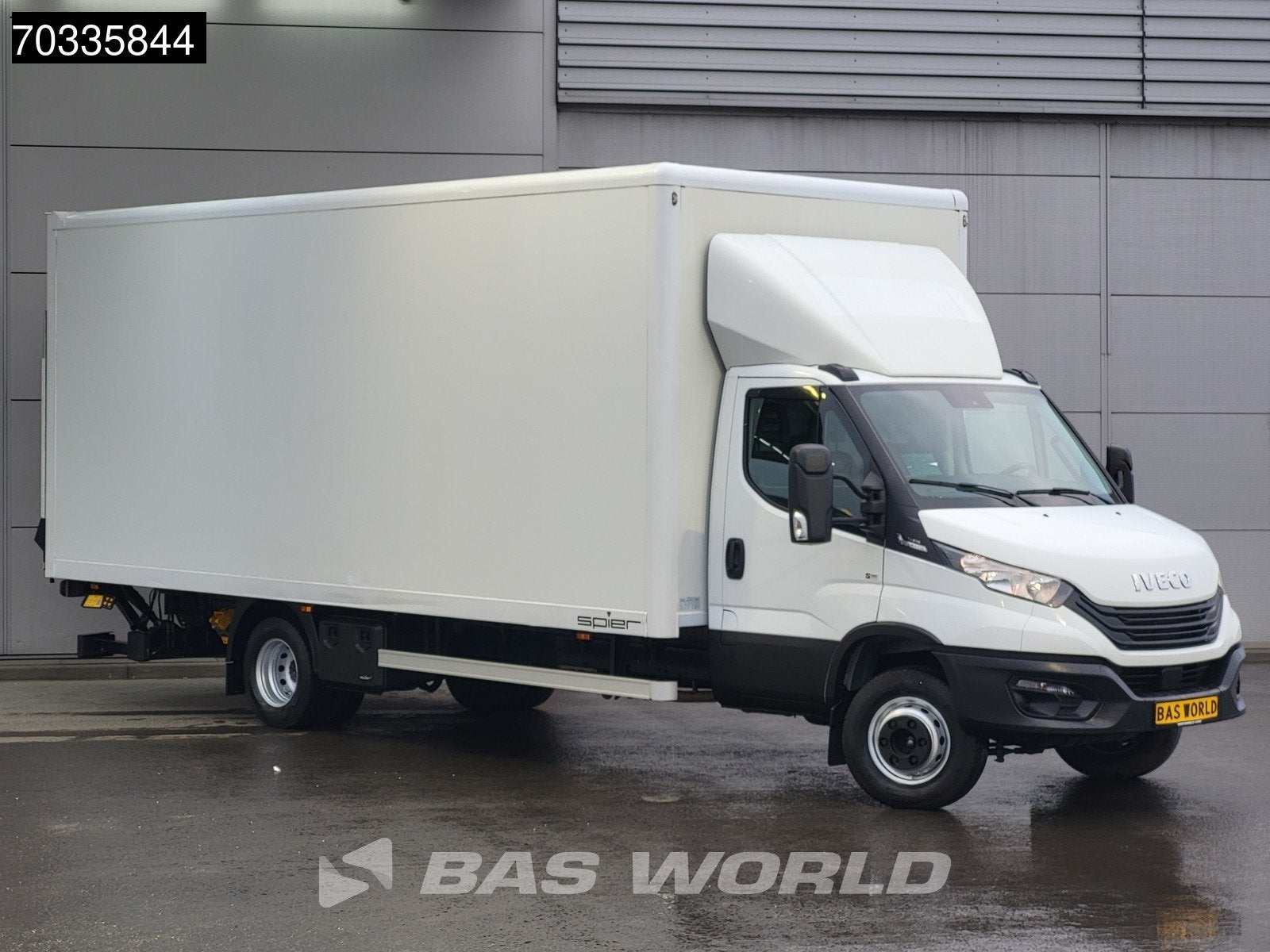 Iveco Daily 72C21 3.0L Automaat 1000KG Laadklep Luchtvering, Automaat, Stof, Gebruikt, 4 cilinders