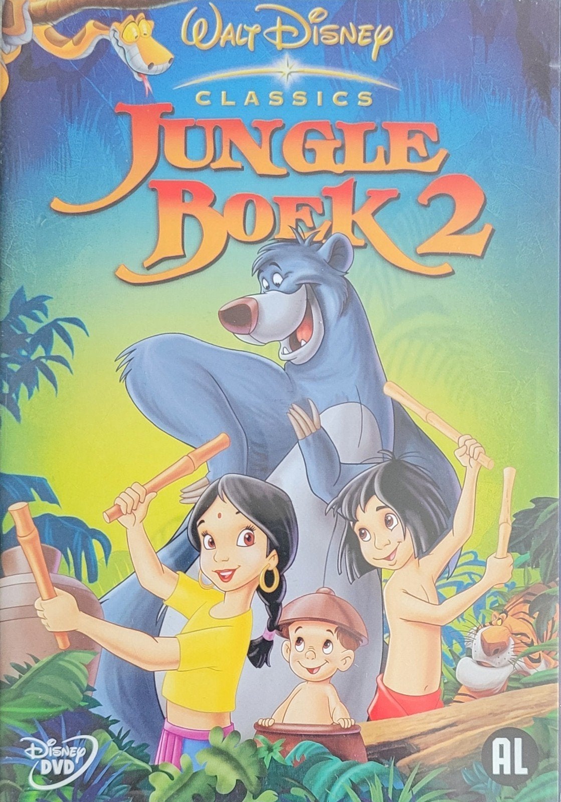 12 Diverse Originele (Disney) DVD's 
Jungle Boek 2
Brother B, Gebruikt, Tekenfilm, Alle leeftijden, Inclusief doosje