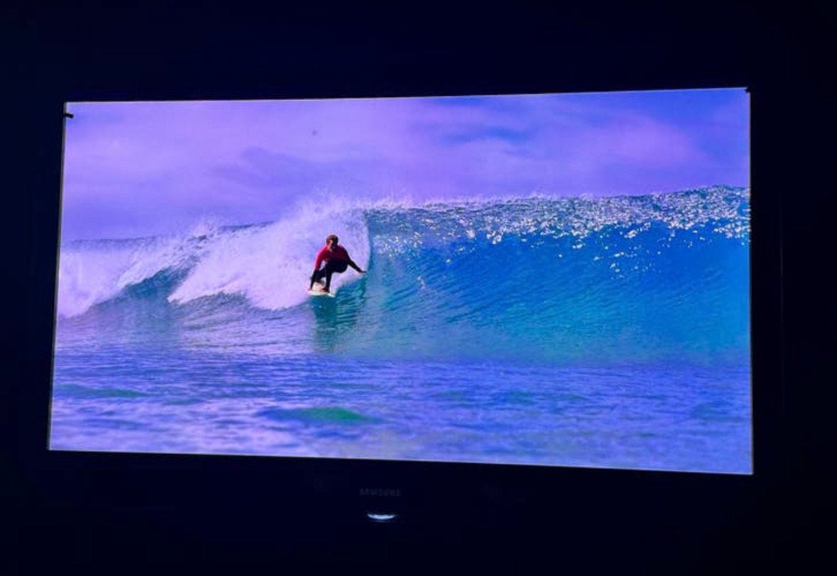 SAMSUNG TV 55 INCH, Ophalen, 50 Hz, Zo goed als nieuw, Samsung