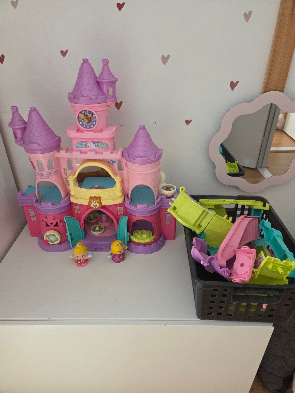 Fisher-Price Little People Kasteel met Figuren, Ophalen, Gebruikt, Meisje
