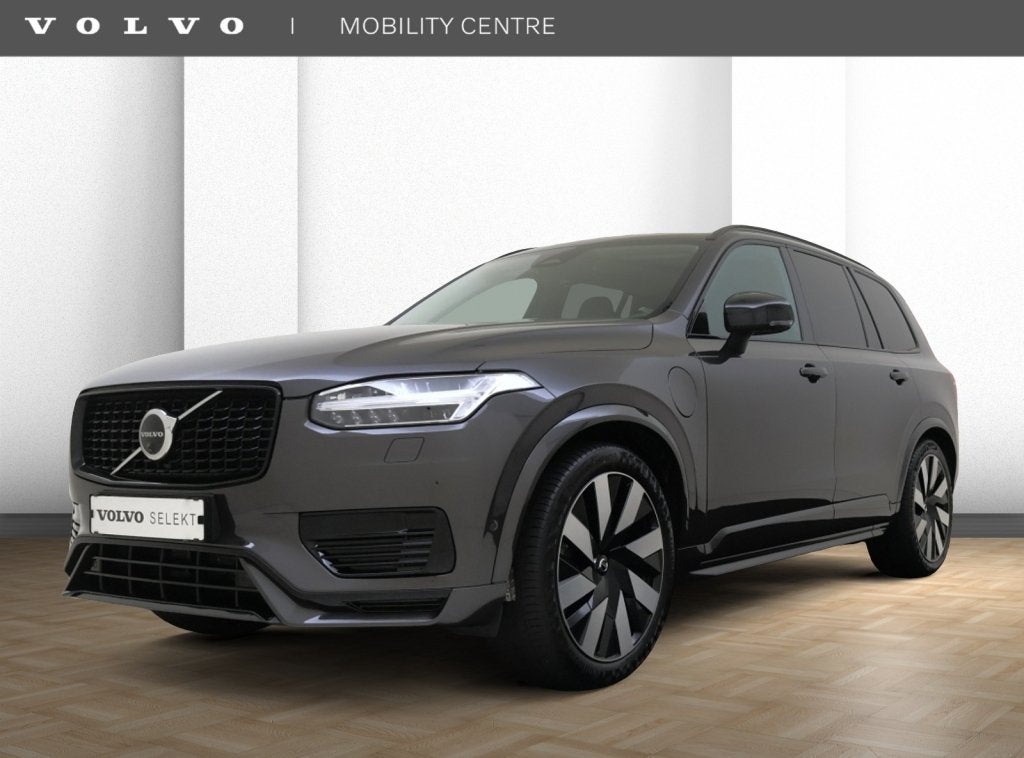 Volvo XC90 T8 AWD Ultra Dark | Luchtvering | Stoelventilatie, Dealer onderhouden, Gebruikt, 4 cilinders, 7 stoelen