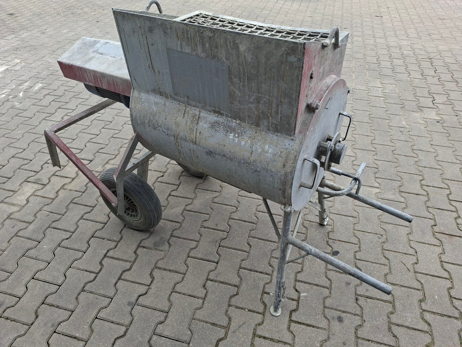 mortelmenger, Doe-het-zelf en Verbouw, Ophalen, Gebruikt