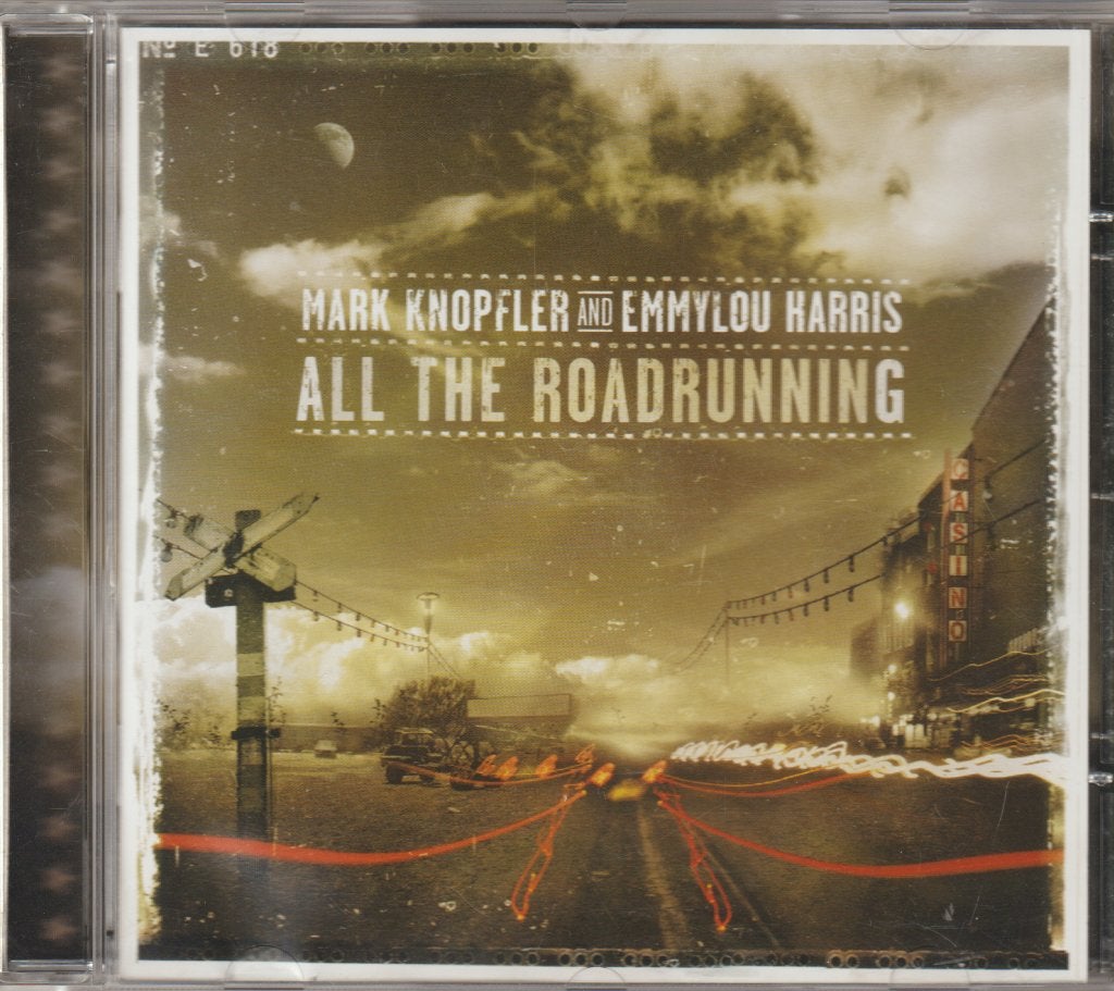 Mark Knopfler and Emmylou Harris - All the roadrunning, Gebruikt, Ophalen of Verzenden, Americana, Album