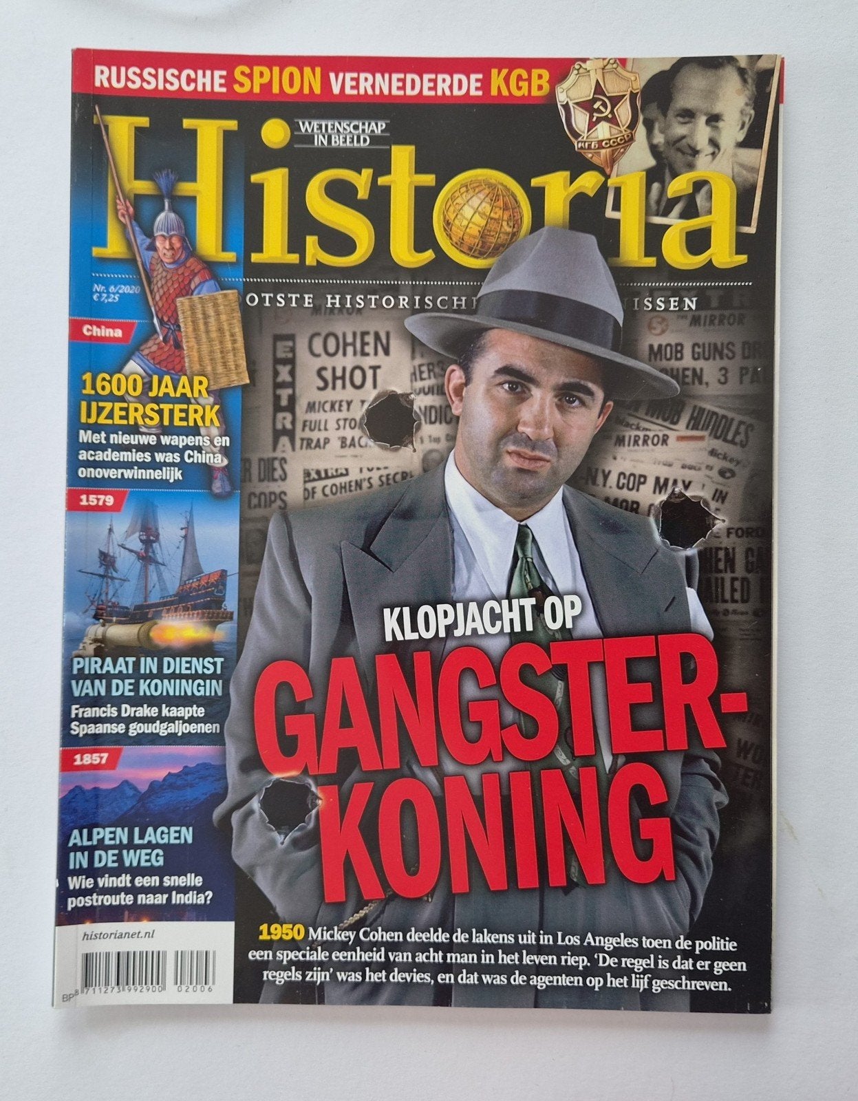 Historisch Magazine: Gangster Koning & Russische Spion, Ophalen of Verzenden, Gelezen, Overige typen