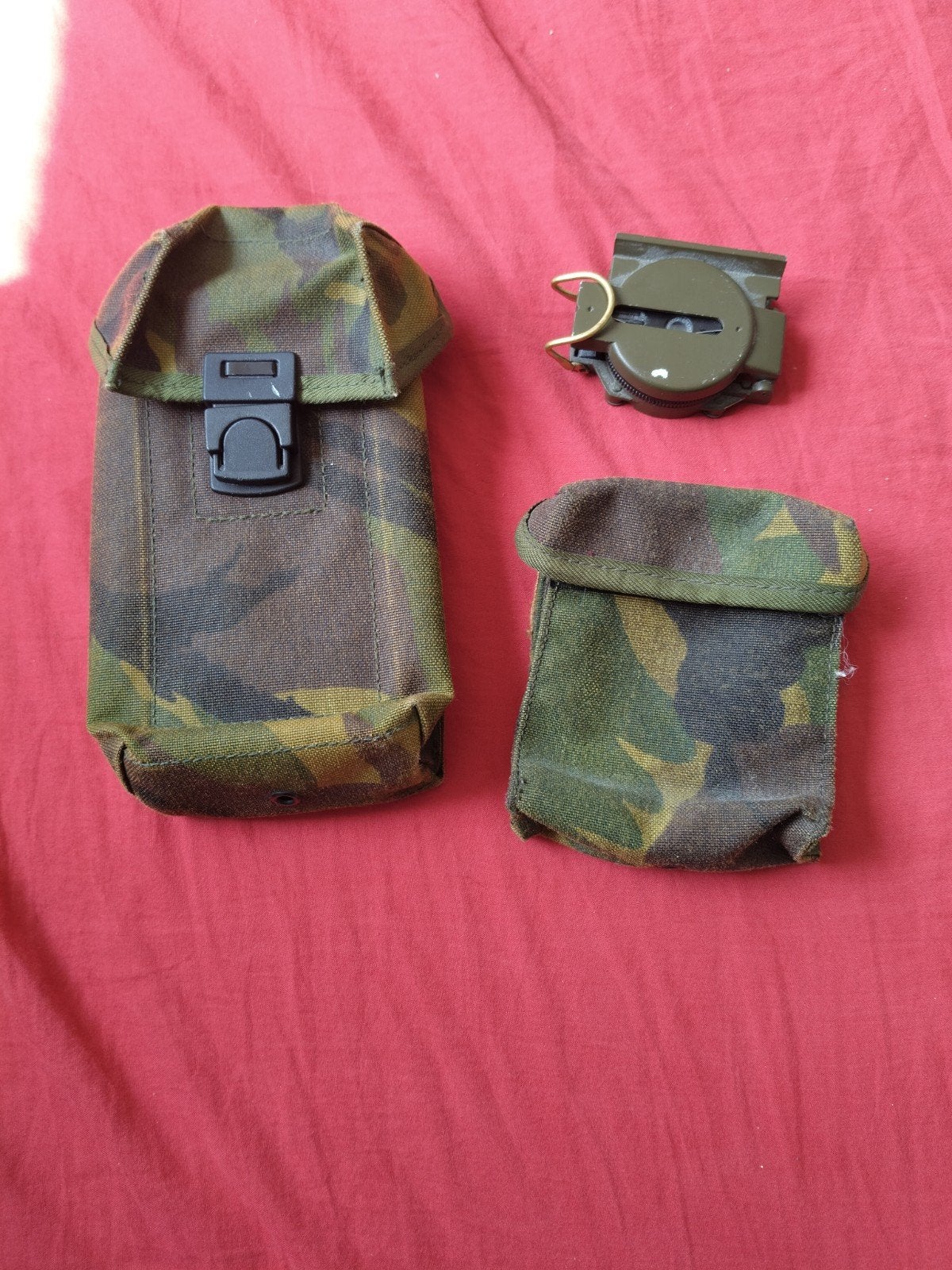 Munitie tasjes Plus kompas, Ophalen of Verzenden, Landmacht, Nederland, Overige typen
