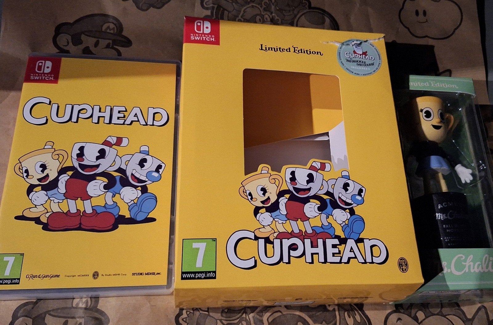 Cuphead Nintendo Switch Limited Edition, Ophalen of Verzenden, Zo goed als nieuw, Switch Original