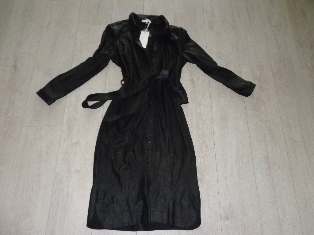 zwarte suede-achtige jurk van Tramontana, maat XL, Kleding | Dames, Zwart, Maat 46/48 (XL) of groter, Nieuw, Ophalen of Verzenden