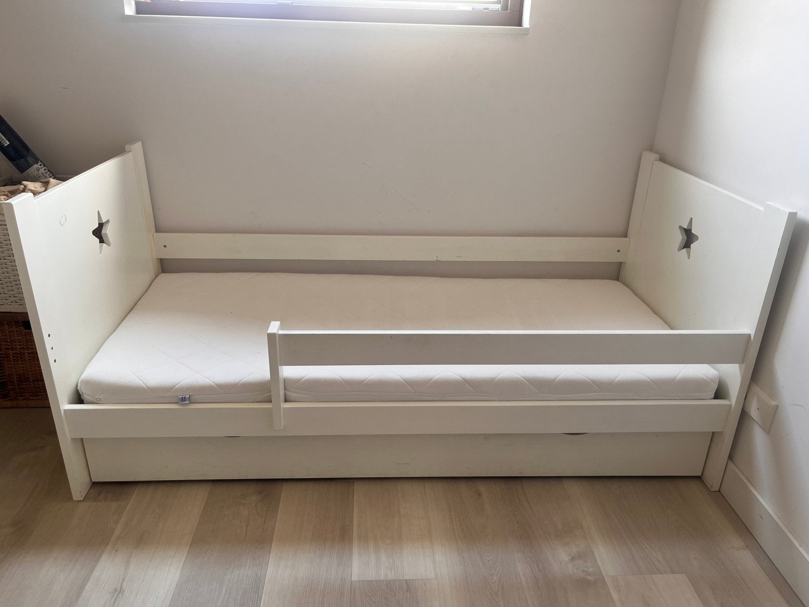 Peuterbed 160x80cm, Gebruikt, 70 tot 85 cm, 140 tot 160 cm, Ophalen