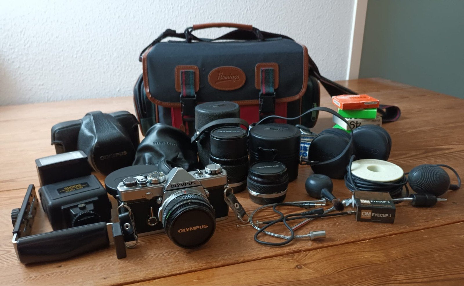 Olympus OM-1 analoog camera, Ophalen, Gebruikt, Spiegelreflex, Olympus