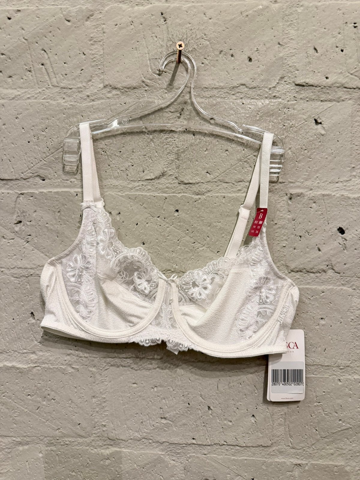 Lisca bh 80B NIEUW!! Nu €15, Ophalen of Verzenden, Wit, BH