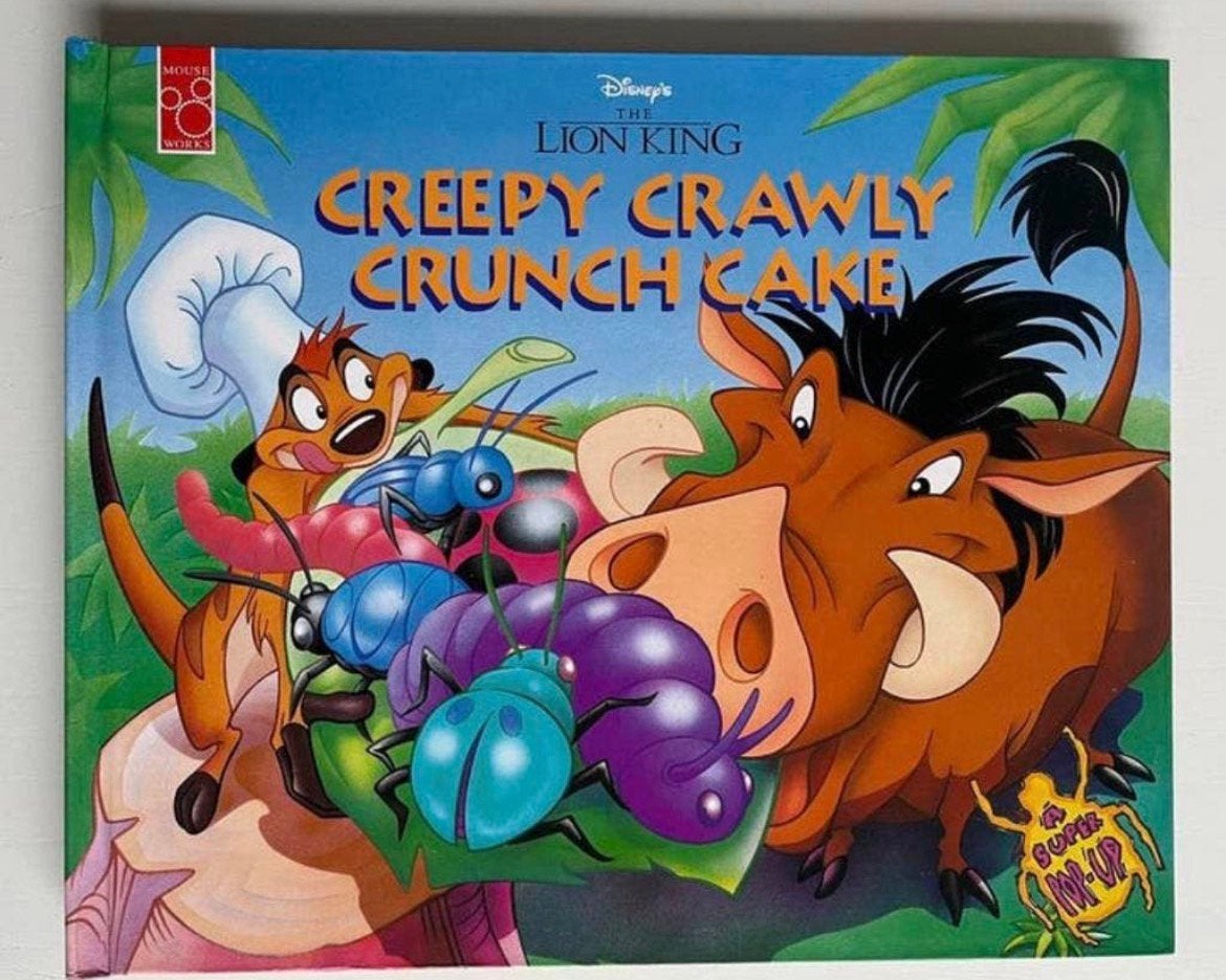 Pop up boek Lion King crunch cake zeer mooi!, 5 of 6 jaar, Uitklapboek, Jongen of Meisje, Ophalen of Verzenden