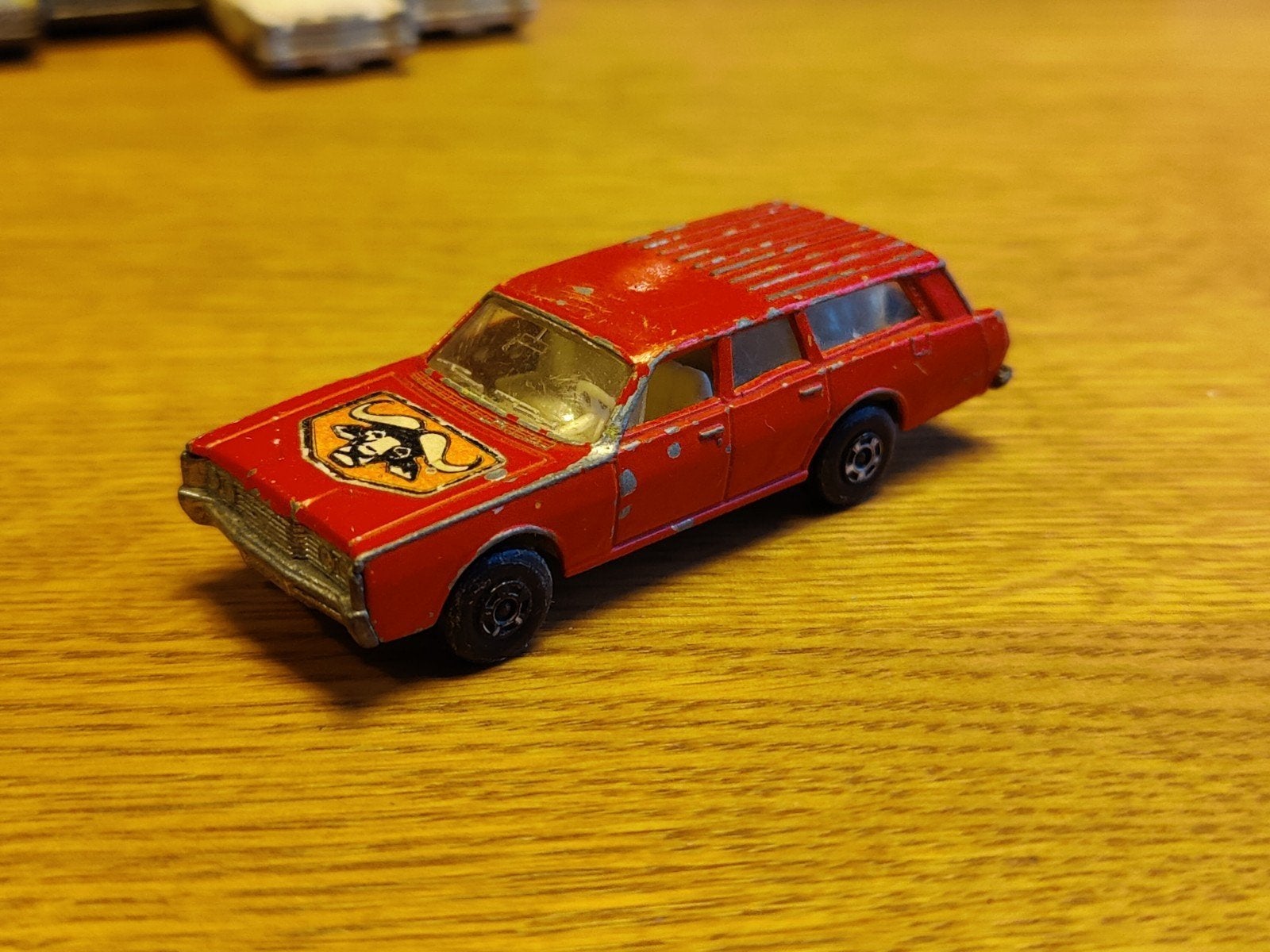 Matchbox Mercury Commuter ROOD, Ophalen of Verzenden, Zo goed als nieuw, Auto