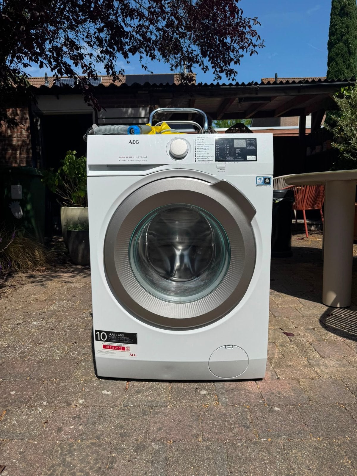 AEG 6000 series Lavamat wasmachine - zo goed als nieuw, Witgoed en Apparatuur, Ophalen of Verzenden, Zo goed als nieuw, Voorlader