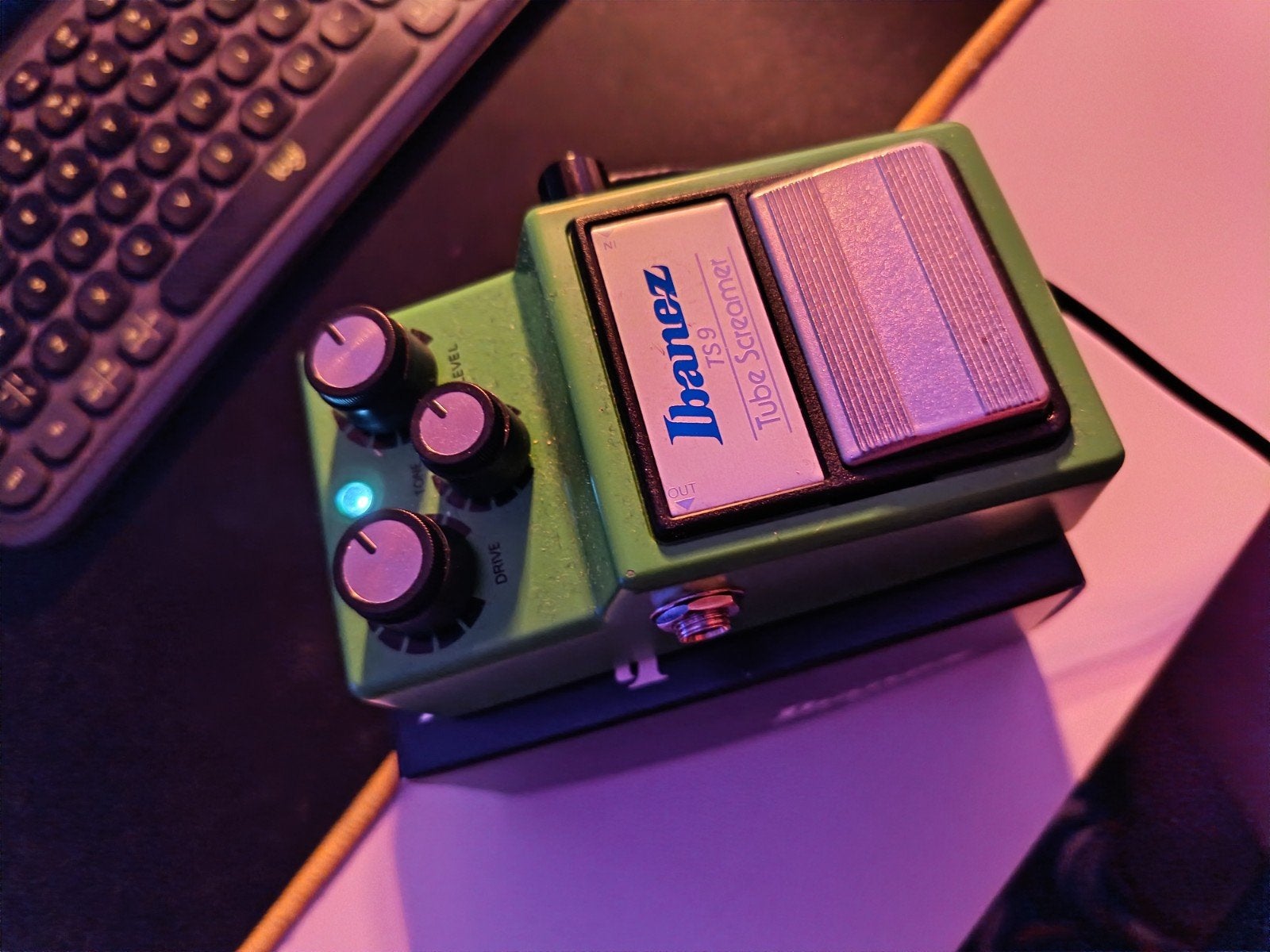 Ibanez TS9 Tube Screamer met 808 mod, Muziek en Instrumenten, Effecten, Ophalen of Verzenden, Zo goed als nieuw, Distortion, Overdrive of Fuzz