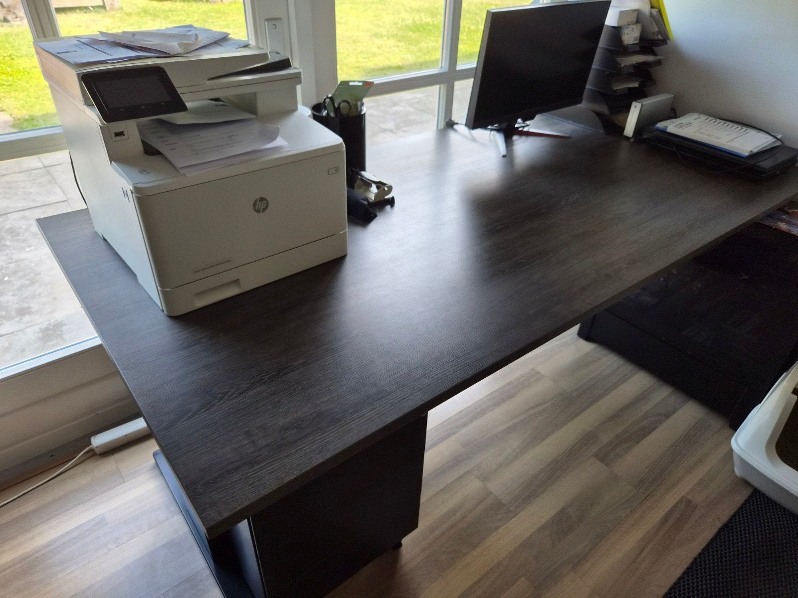 In hoogte verstelbaar bureau 200x100cm, Huis en Inrichting, Bureaus, Ophalen, In hoogte verstelbaar