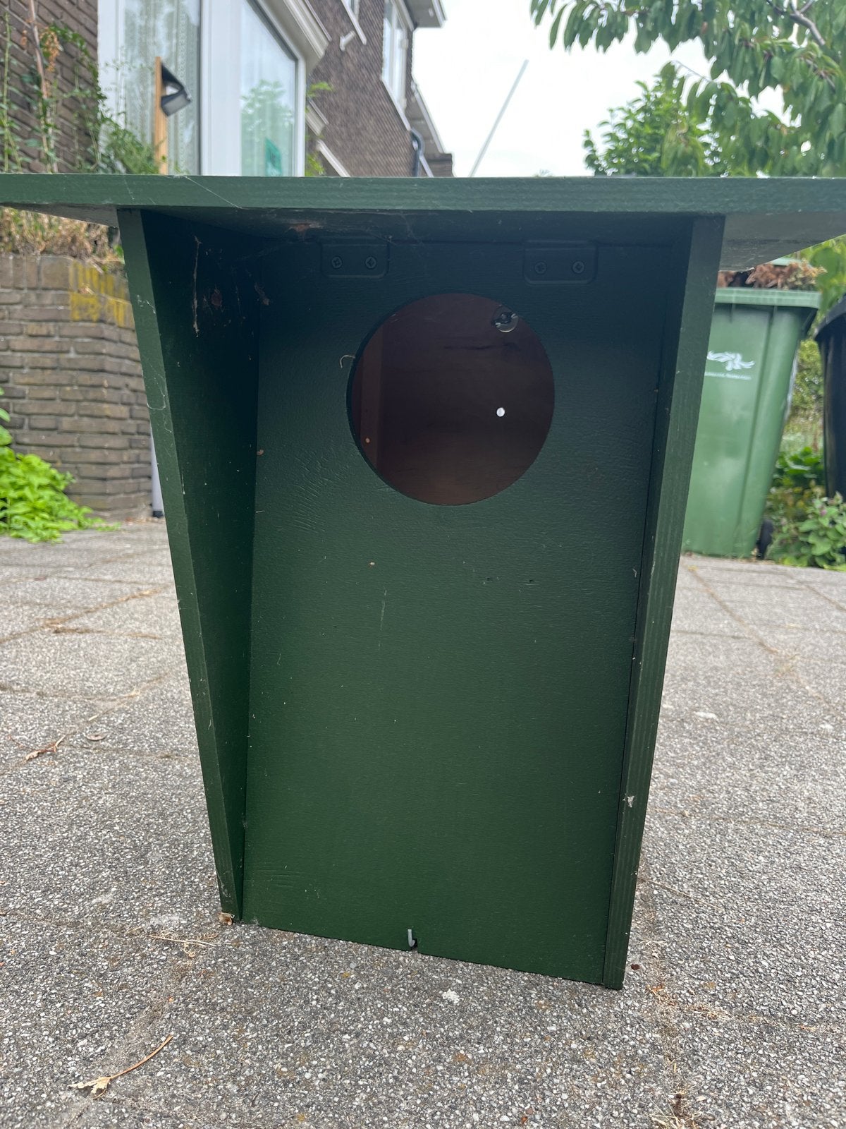 Nestkast voor bosuil - uilenkast, Dieren en Toebehoren, Ophalen, Nieuw, Hout, Vogelkooi
