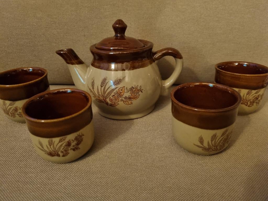 Vintage theesetje, Ophalen, Overige typen, Zo goed als nieuw, Overige stijlen