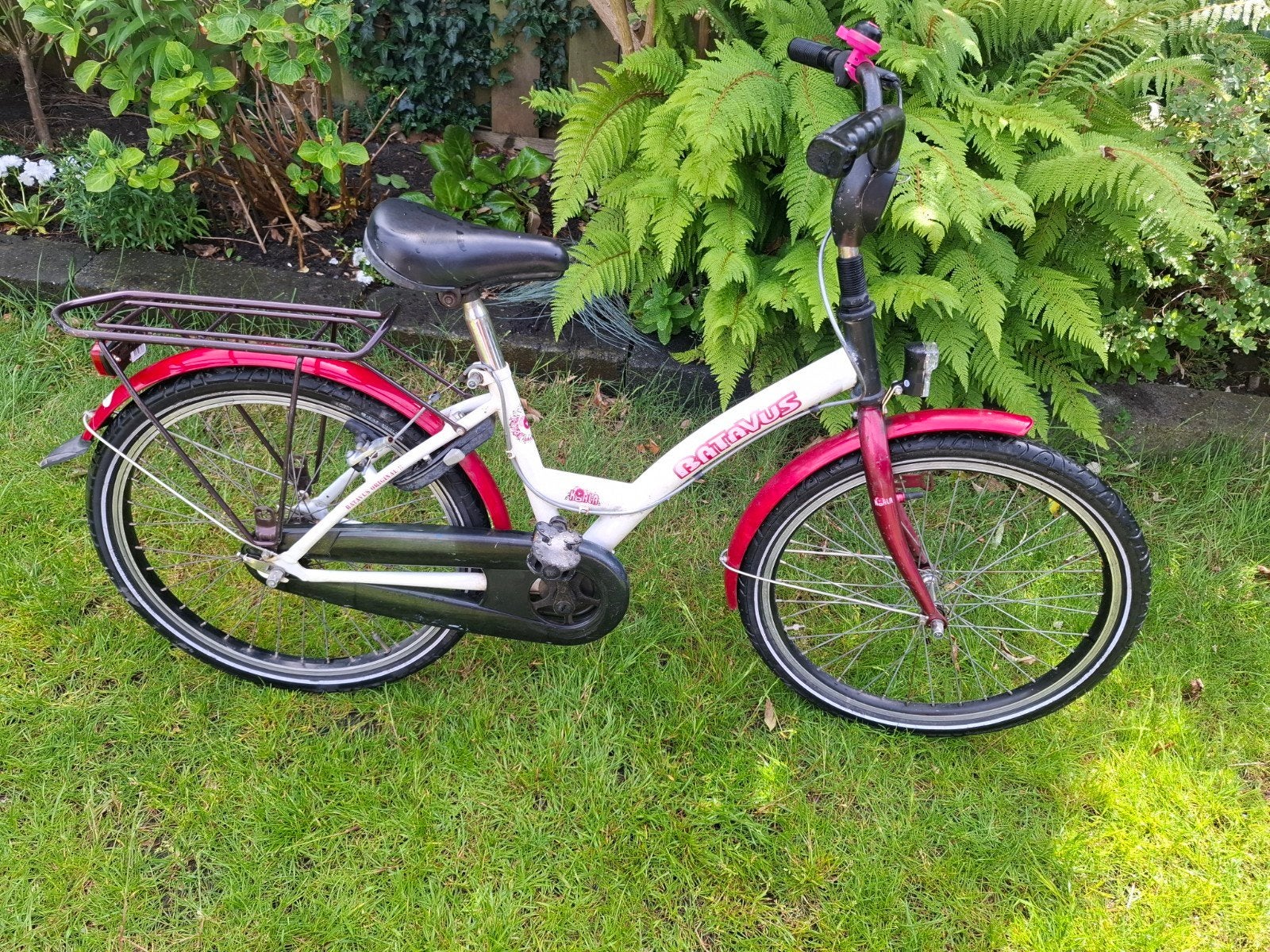 Batavus Meisjesfiets 22 inch, Ophalen, Terugtraprem, 22 inch, Gebruikt