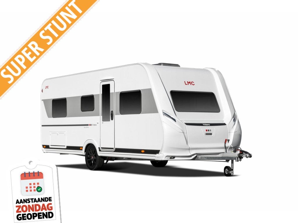 LMC Videro 510 E 2026, enkele bedden, Caravans en Kamperen, Rondzit, Bedrijf, 6 tot 7 meter, Schokbreker