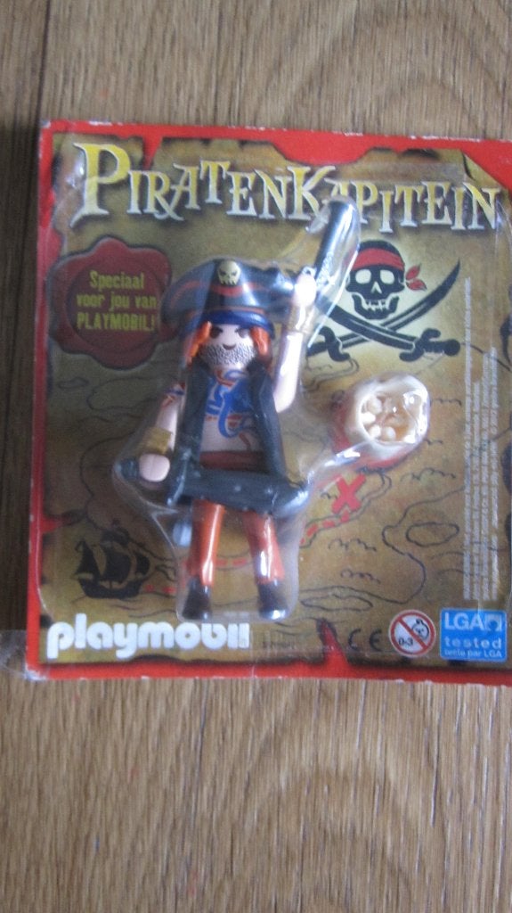 Playmobil piraten kapitein en ridderkanon * Nieuw *., Ophalen of Verzenden, Nieuw