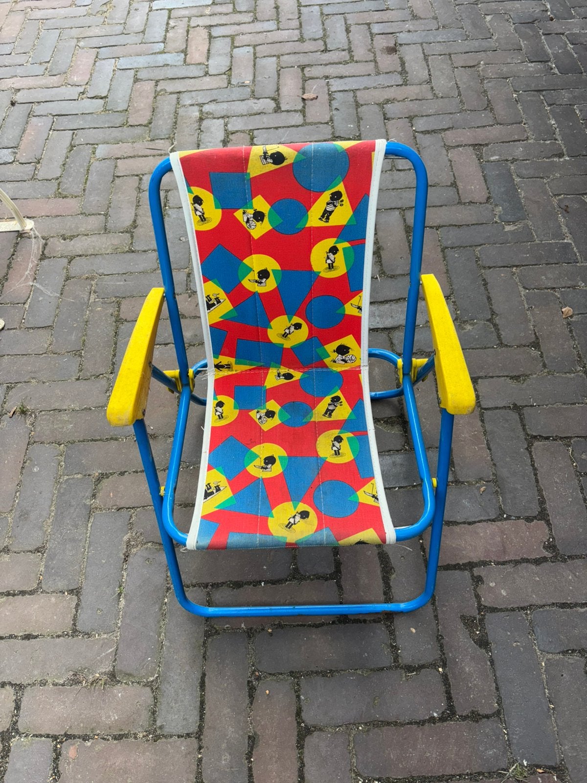 Vintage Hema kinder klapstoel campingstoel, Ophalen, Gebruikt, Campingstoel
