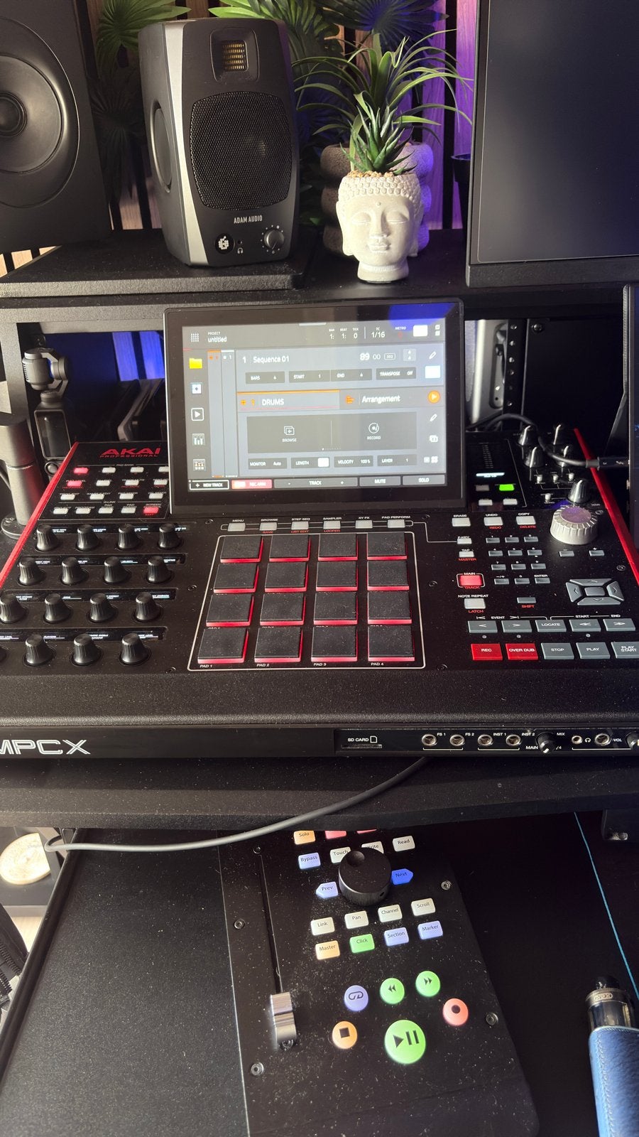 Akai MPC X met 1TB SSD, Expansions, Hardcover & Magma Case, Ophalen of Verzenden, Zo goed als nieuw