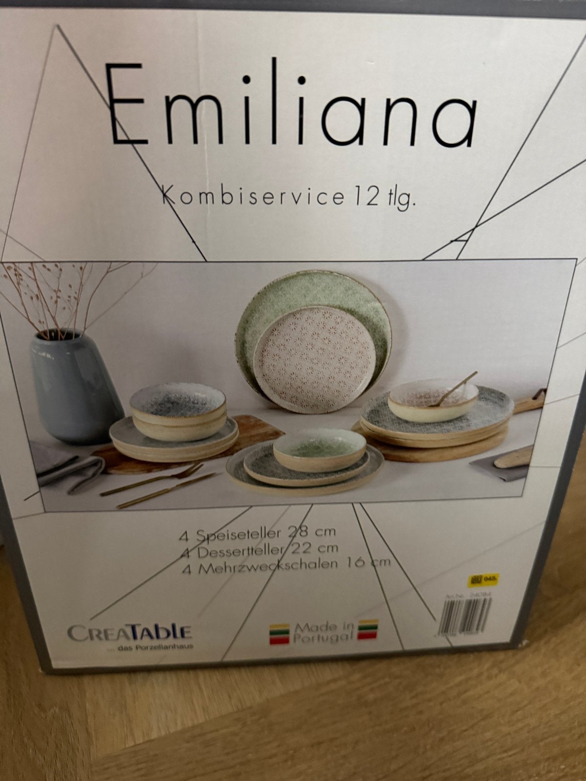 Creatable Emiliana Kombiservice 12-delig servies, Overige merken, Keramiek, Nieuw, Ophalen of Verzenden
