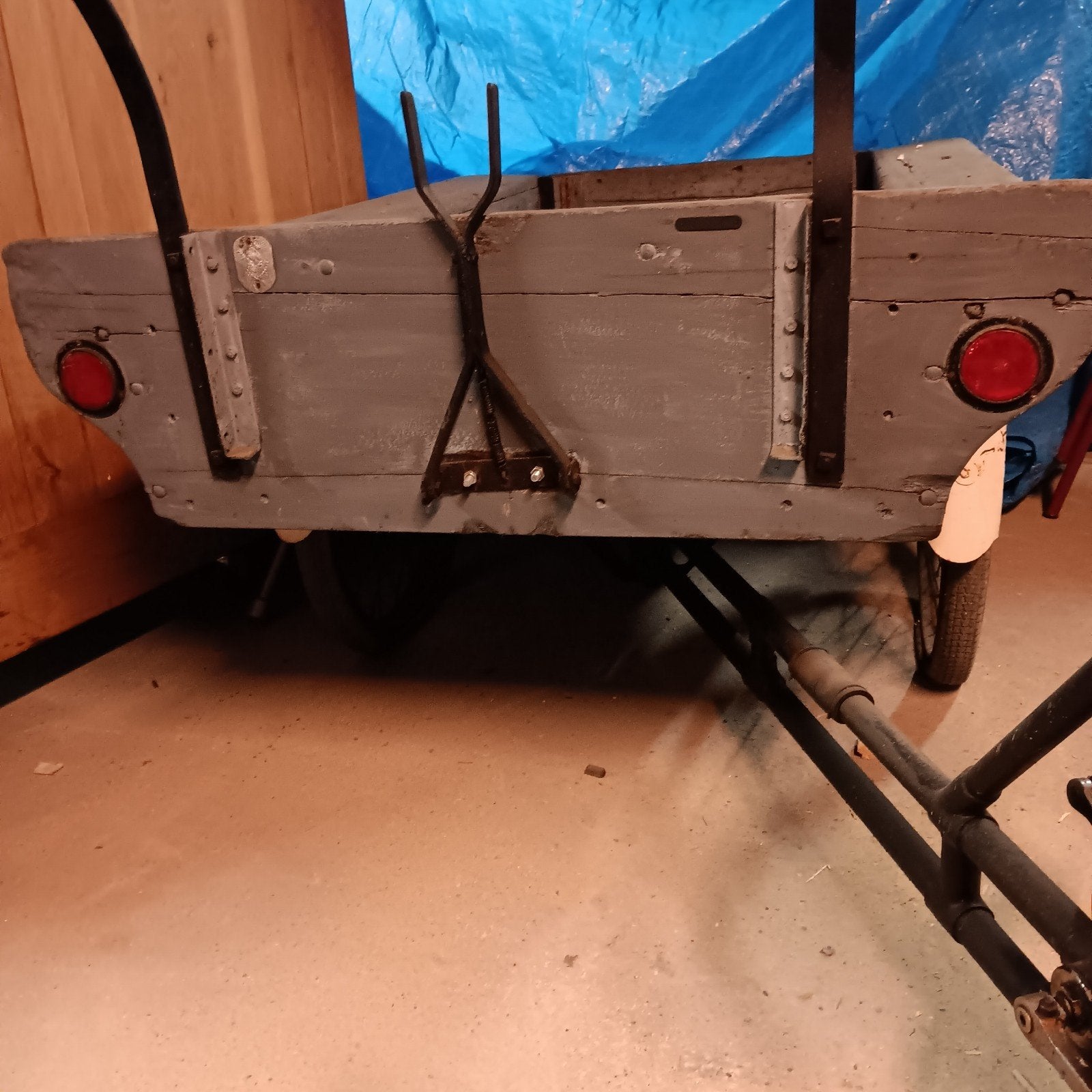 Antieke Bakfiets, Ophalen, Gebruikt