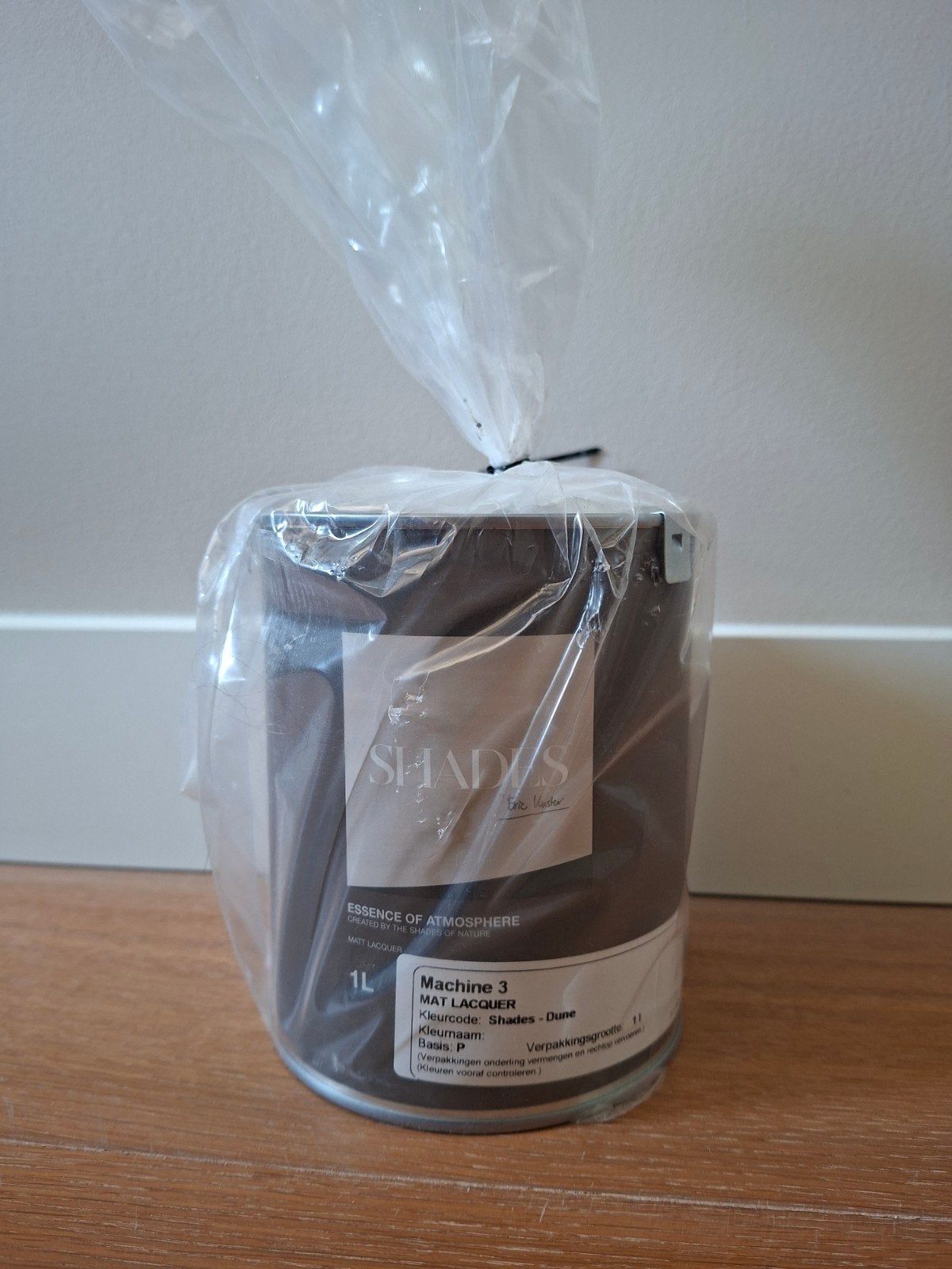 Shades by Eric Kuster - Matte Lak - Dune 1L, Ophalen, Beige, Nieuw, Lak