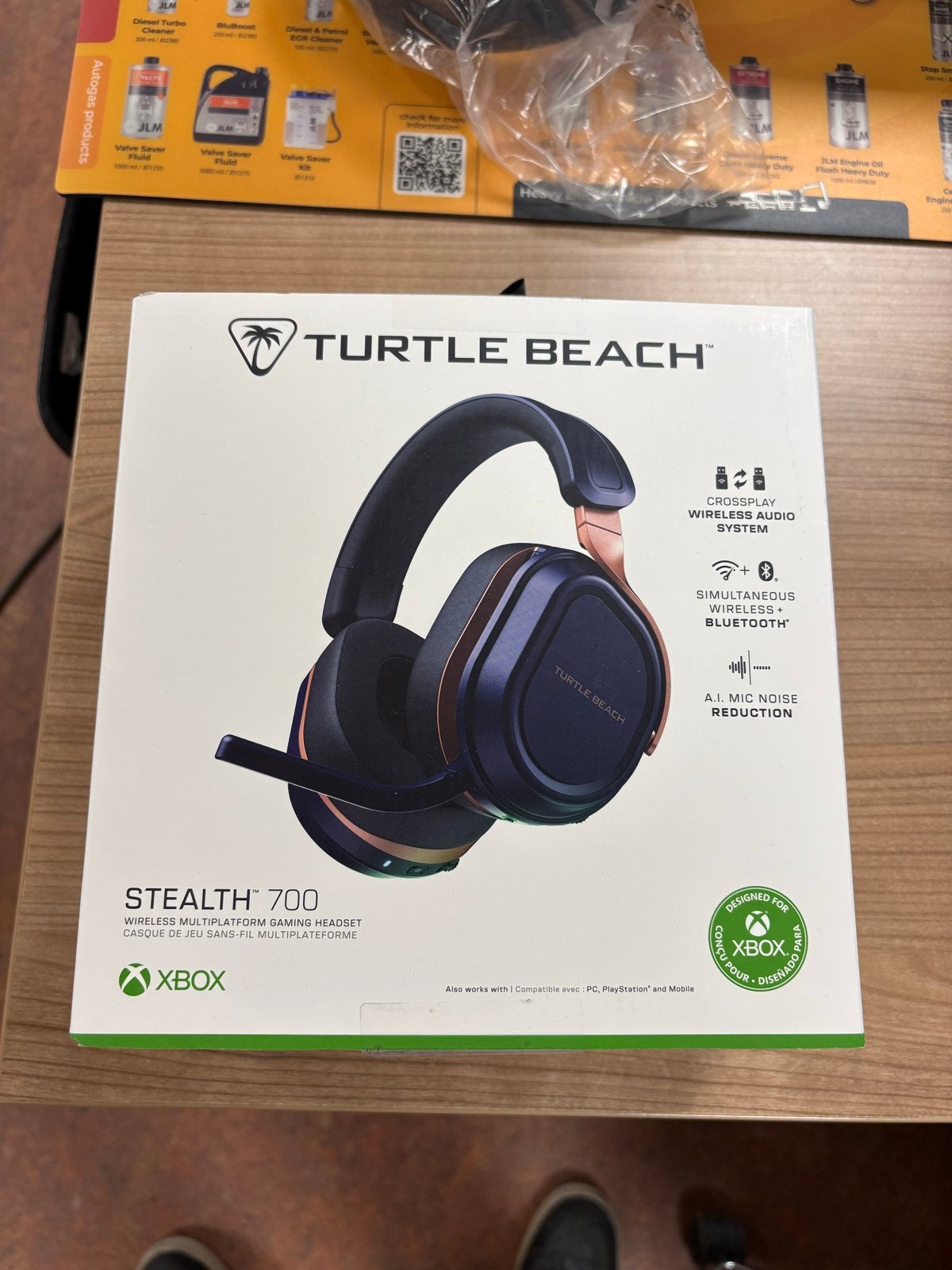 Turtle Beach Stealth 700 Cobalt Blue Headset, Spelcomputers en Games, Overige typen, Ophalen of Verzenden, Zo goed als nieuw, Xbox One