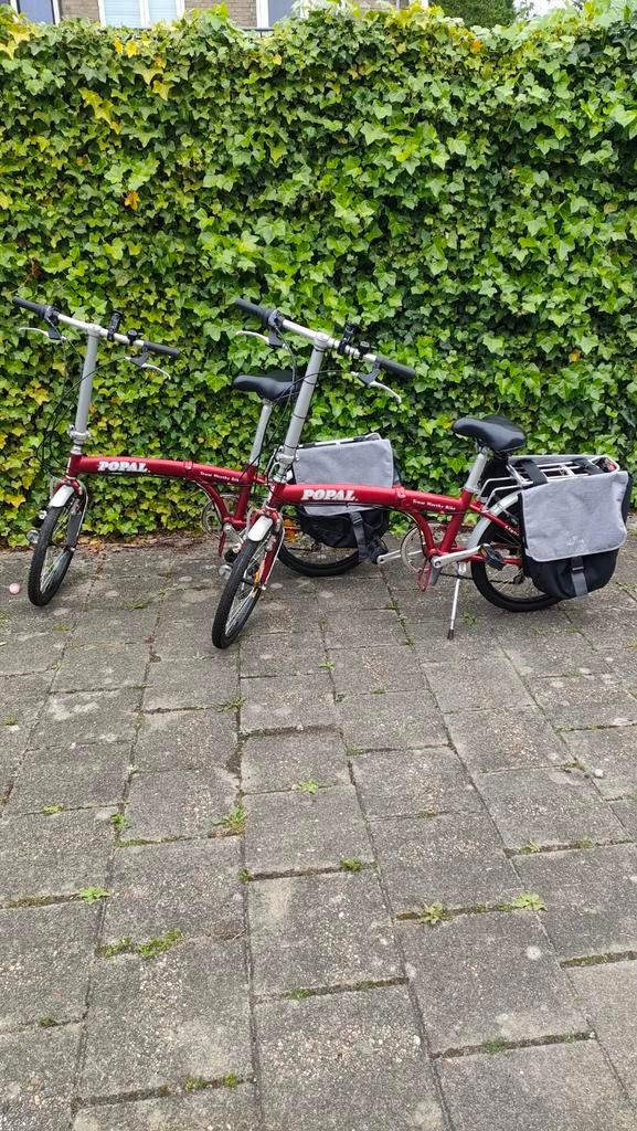 2 zeer nette Popal vouwfietsen, Ophalen of Verzenden, Zo goed als nieuw
