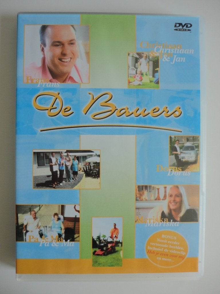 De Bauers (2003), Cd's en Dvd's, Dvd's | Nederlandstalig, Documentaire, Met bonustracks, Alle leeftijden, Ophalen of Verzenden