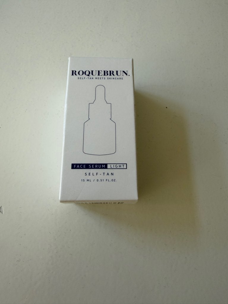 Roquebrun - Face Serum Self-tan Light 15ml, Ophalen of Verzenden, Nieuw, Gehele gezicht, Verzorging