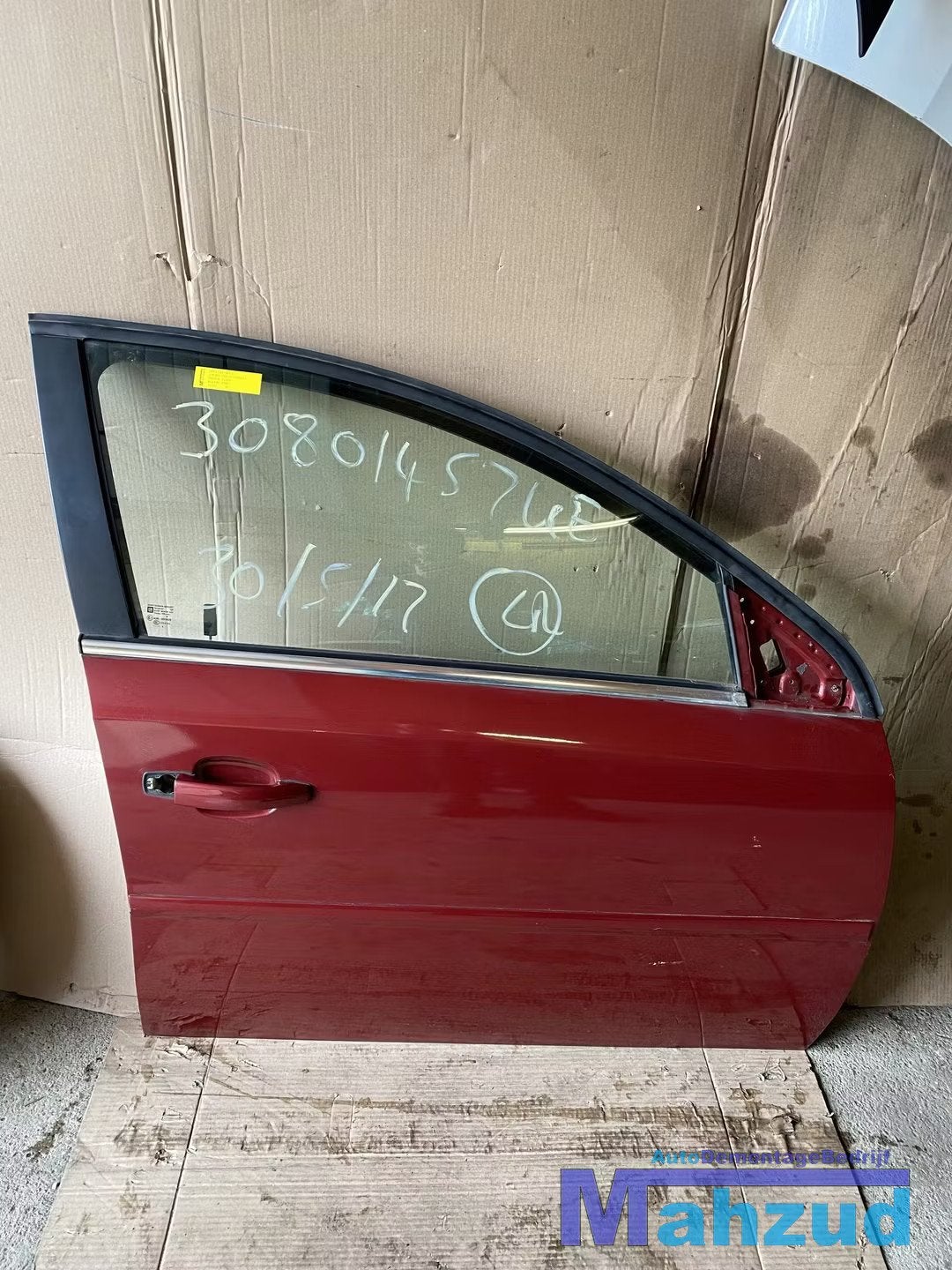 OPEL VECTRA C Rood Z50C rechts rechter voor deur portier, Gebruikt, Deur, Opel Automobile GmbH, Ophalen of Verzenden