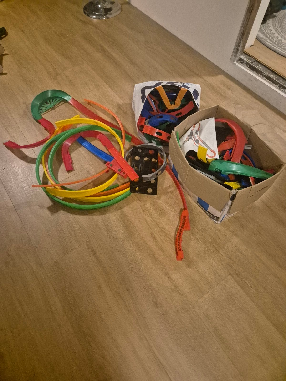 Darda Racebaan + autos, Ophalen of Verzenden, Gebruikt, Opwindmechanisme, Overige merken