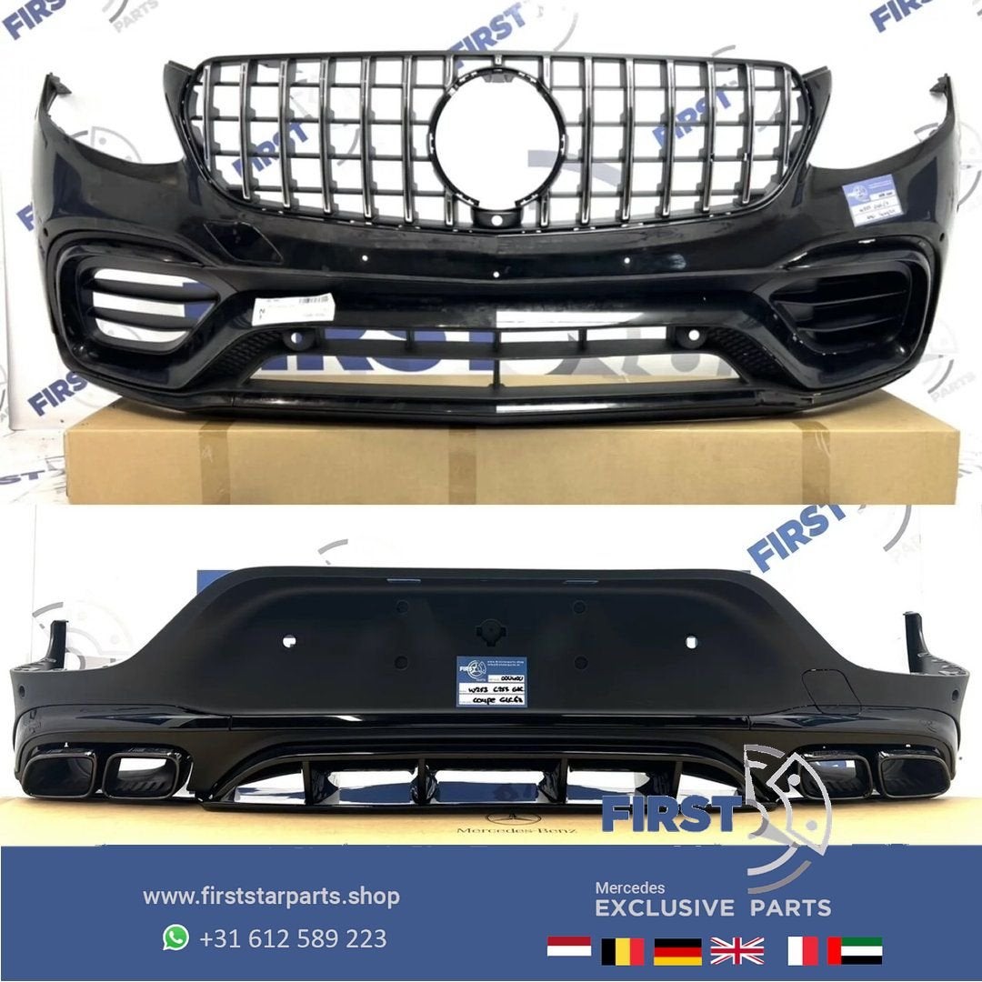 C253 GLC63 AMG COUPÉ PAKKET BUMPER SET W253 GLC 63 AMG VOORB, Gebruikt, -, Ophalen of Verzenden, Bumper