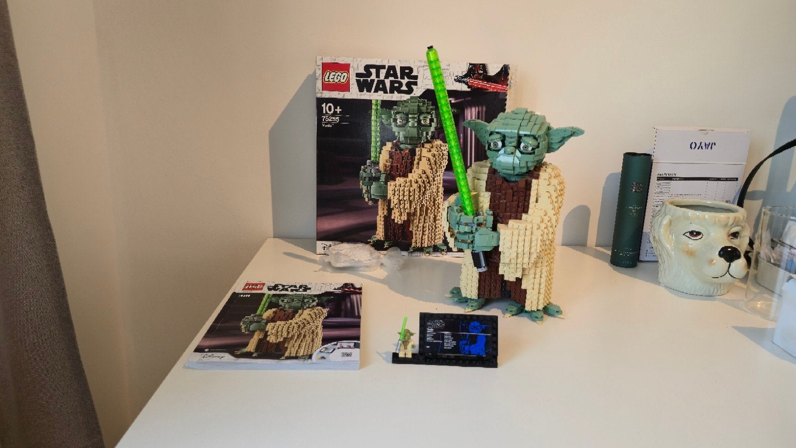 LEGO Star Wars Yoda (75255) - Complete set met doos, Kinderen en Baby's, Speelgoed | Duplo en Lego, Star Wars, Lego, Ophalen of Verzenden
