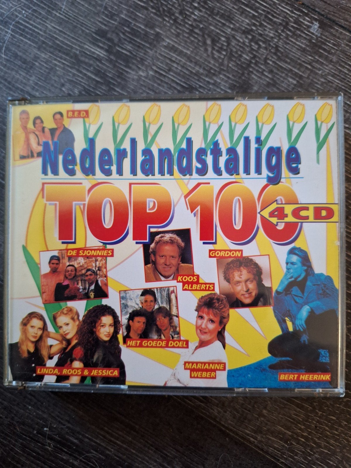 Nederlandstalige Top 100 - 4 CD Boxset, Cd's en Dvd's, Cd's | Nederlandstalig, Ophalen of Verzenden, Gebruikt, Levenslied of Smartlap