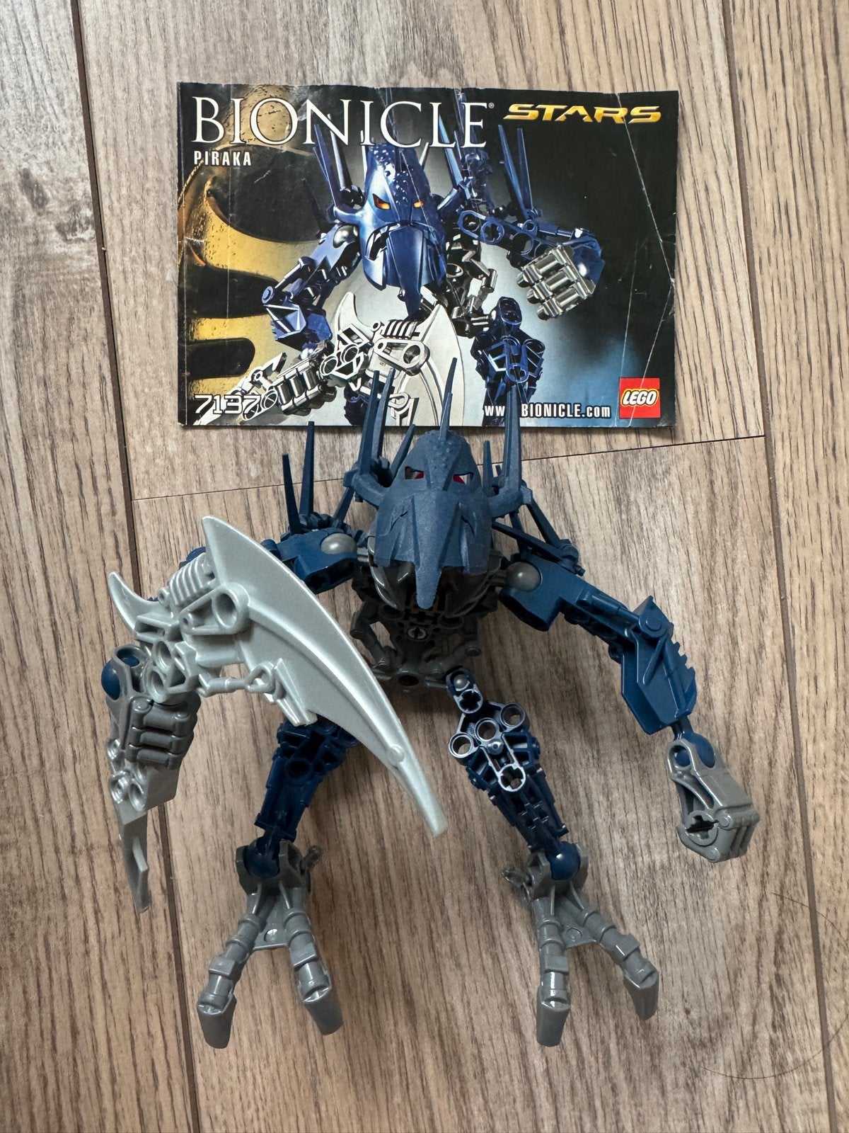 Lego Bionicle Stars Piraka 7135 met instructieboekje, Ophalen of Verzenden, Zo goed als nieuw, Overige merken