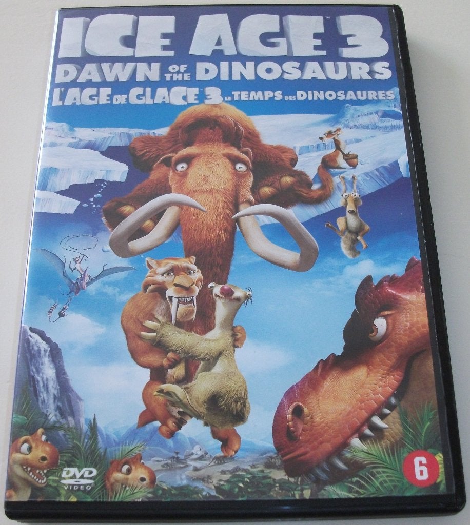 Dvd *** ICE AGE 3 ***, Avontuur, Nederlands, Ophalen of Verzenden, Zo goed als nieuw