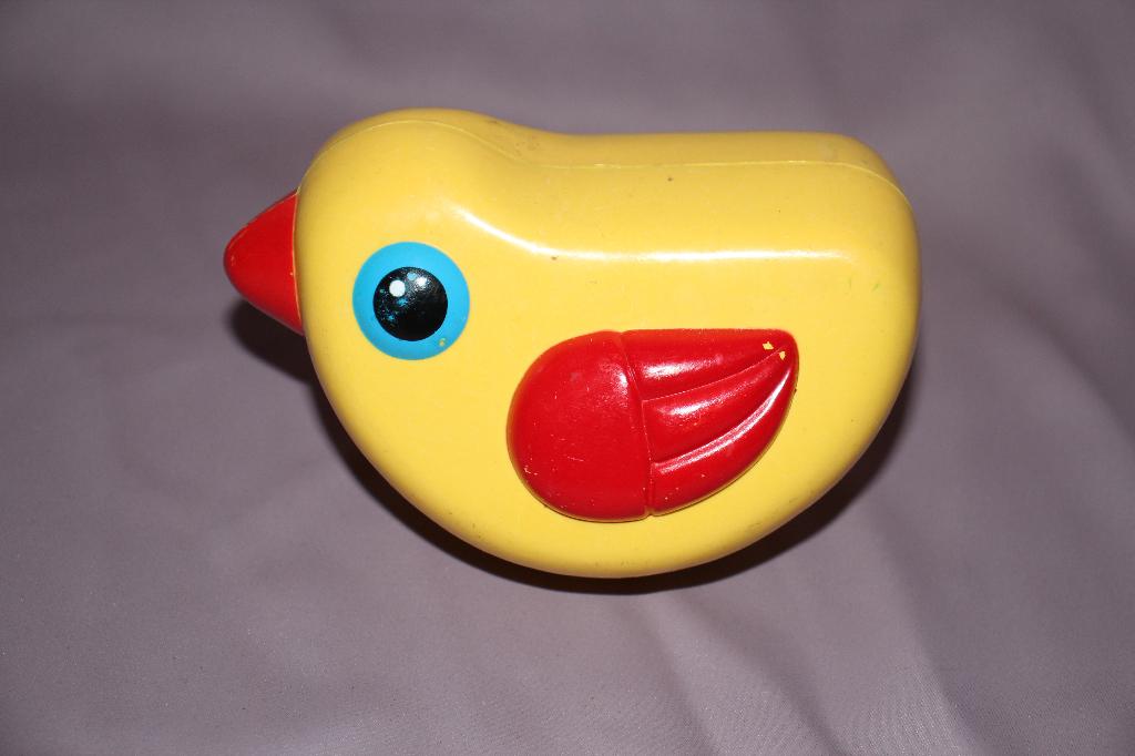 Vintage vogel tuimelaar met geluid, Ophalen of Verzenden, Gebruikt, Overige typen, Met geluid