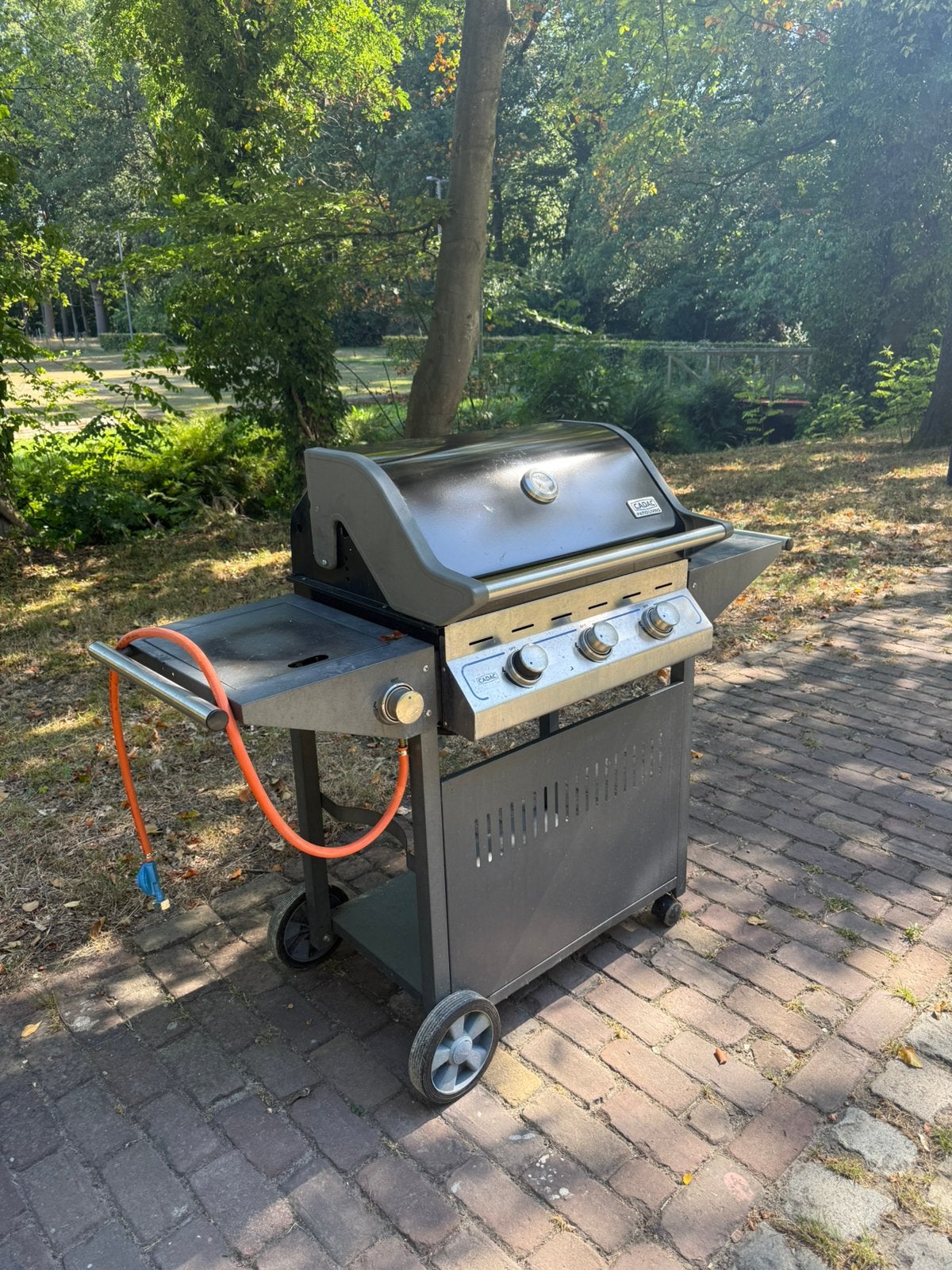 Cadac patio Living gas barbeque, Ophalen, Gebruikt