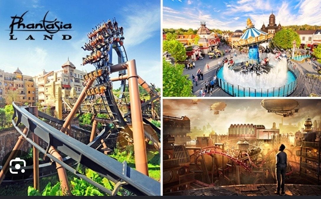 Phantasialand 8-8-2026 4x kind (4-11 jaar) en 2x volwassene, Drie personen of meer, Ticket of Toegangskaart