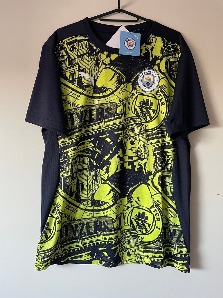 Manchester City Puma Voetbalshirt maat L Nieuw, Blauw, Nieuw, Ophalen of Verzenden, Voetbal
