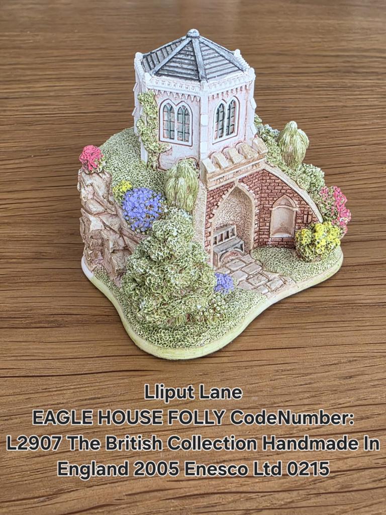 Lilliput Lane Eagle House Folly L2907 - The British Collecti, Ophalen, Zo goed als nieuw, Overige typen