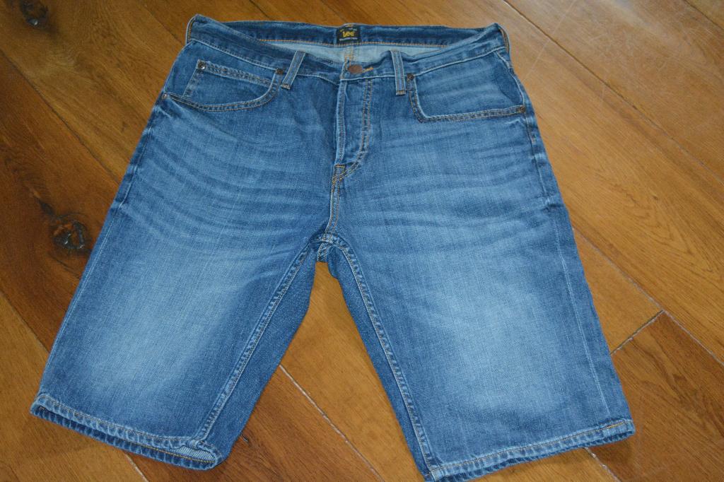 Lee, vlotte capri jeans broek, mt W31, Kleding | Heren, Blauw, W32 (confectie 46) of kleiner, Ophalen of Verzenden, Zo goed als nieuw