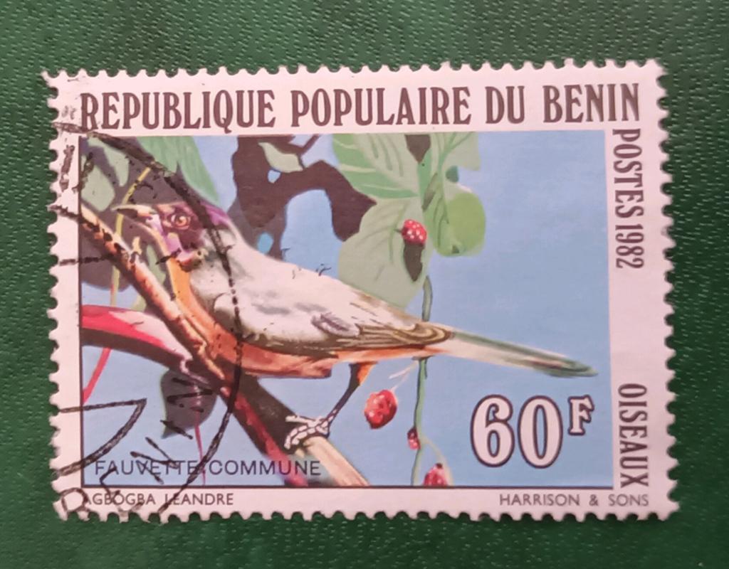 Benin 1982 pz vogel, Verzenden, Overige landen, Gestempeld