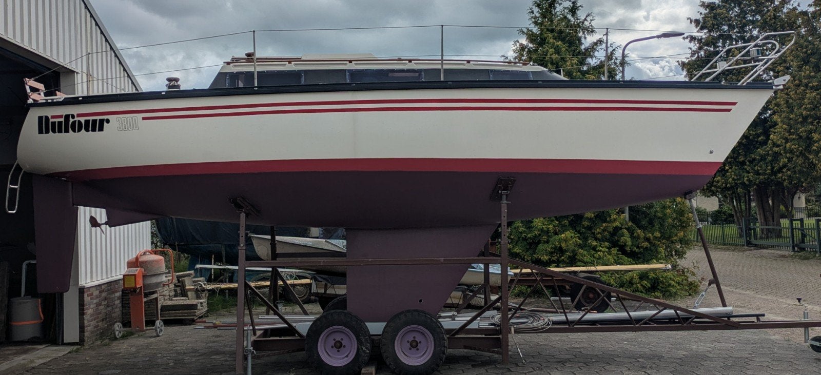 Dufour 3800 Zeiljacht, Watersport en Boten, Ophalen, Gebruikt, Binnenboordmotor, Diesel