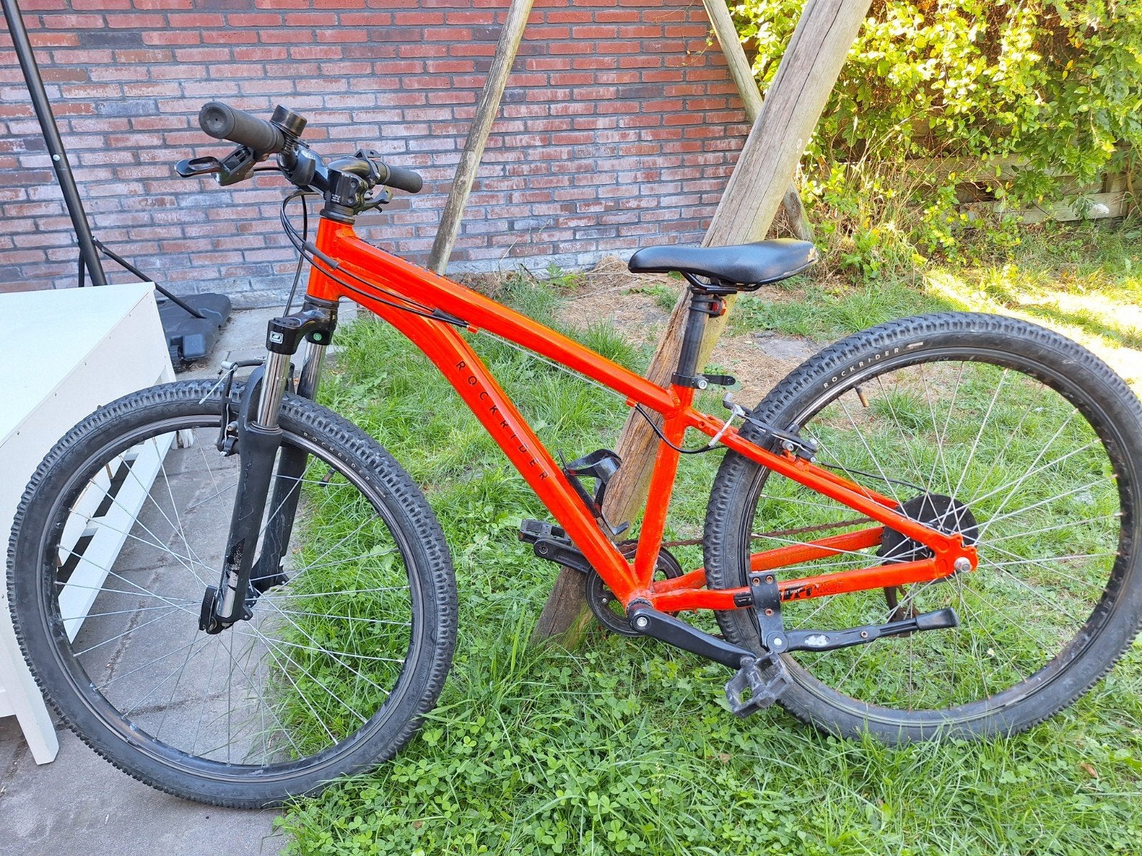 Rockrider fiets (Decathlon) - Opknapper, Fietsen en Brommers, Fietsen | Mountainbikes en ATB, Gebruikt, Hardtail, Velgrem, Ophalen